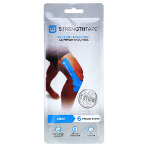 Strengthtape Fita Esportiva Kinesiology Joelho 6 Tiras Pré-cortadas