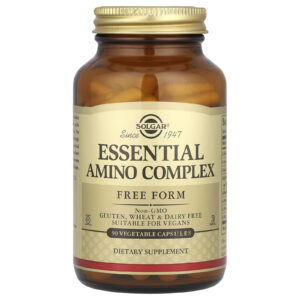 Solgar Essential Amino Complex 90 Cápsulas vegetais