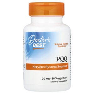 Doctors Best PQQ com BioPQQ 20 mg 30 Cápsulas Vegetais