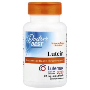 Doctors Best Luteína Lutemax 2020 60 Cápsulas Softgel