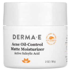DERMA E Hidratante Mate Oil-Control para Acne 56 g (2 oz)