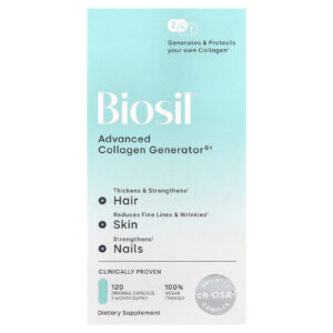 Biosil Advanced Collagen Generator® 120 Cápsulas Originais
