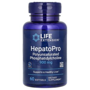 Life Extension HepatoPro 900 mg 60 Cápsulas Softgel