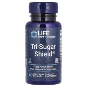 Life Extension Tri Sugar Shield 60 Cápsulas Vegetarianas