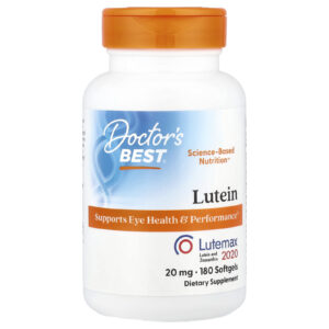 Doctors Best Luteína com Lutemax 2020 20 mg 180 Cápsulas Softgel