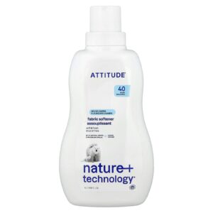 ATTITUDE Nature + Technology™ Amaciante Flores Silvestres 40 Lavagens 1 L (338 fl oz)
