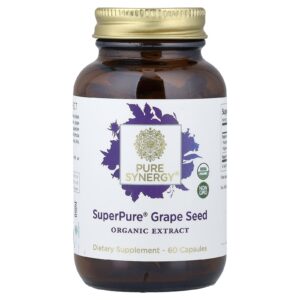 Pure Synergy Semente de Uva SuperPure® 60 Cápsulas