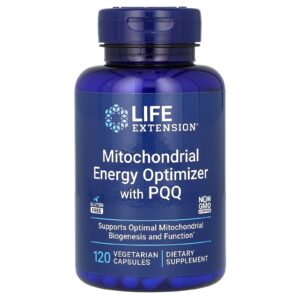 Life Extension Otimizador de Energia Mitocondrial com PQQ 120 Cápsulas Vegetarianas