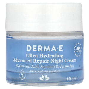 DERMA E Creme Noturno Ultra-hidratante para Reparo Avançado 56 g (2 oz)