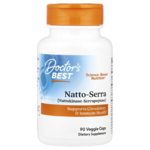 Doctors Best Natto-Serra 90 Cápsulas Vegetais