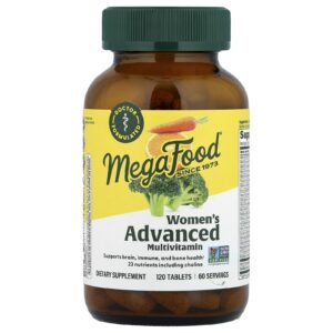 MegaFood Multivitamínicos para Mulheres 120 Comprimidos