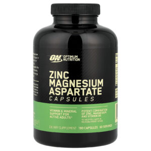 Optimum Nutrition Aspartato de Zinco e Magnésio 180 Cápsulas