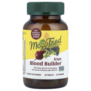 MegaFood Blood Builder™ Ferro 60 Comprimidos