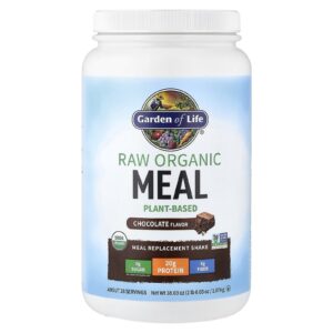 Garden of Life Shake para Substituição de Refeições RAW Organic Chocolate 1.078 g (3803 oz)