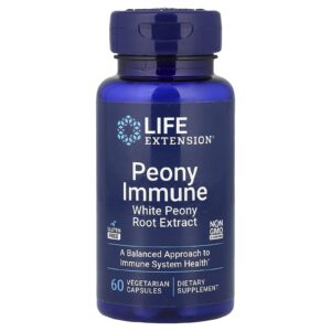 Life Extension Peony Immune 60 Cápsulas Vegetarianas (600 mg por Cápsula)