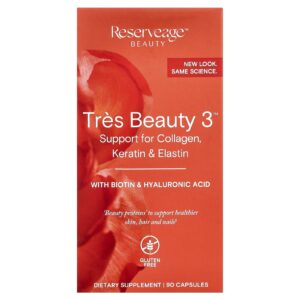 Reserveage Beauty Tres Beauty 3 90 Cápsulas