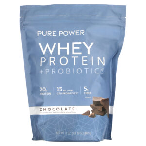 Dr. Mercola Pure Power Proteína Whey + Probióticos 880 g (1 lb 15 oz)