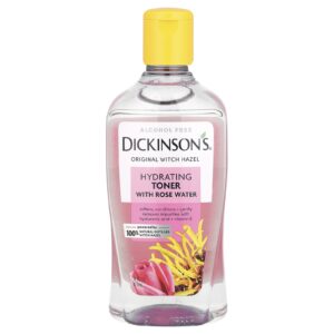 Dickinson Brands Hamamélis Original Tônico Hidratante com Água de Rosas Sem Álcool 473 ml (16 fl oz)