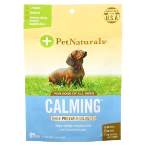 Pet Naturals Calmante para Cães 30 Mastigáveis 45 g