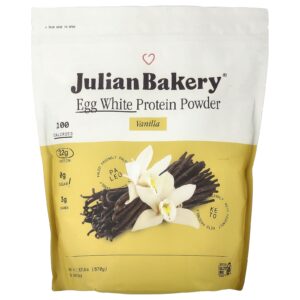 Julian Bakery Proteína em Pó da Clara de Ovo Baunilha 870 g (192 lb)