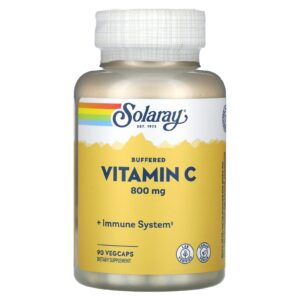 Solaray Vitamina C tamponada 800 mg 90 VegCaps