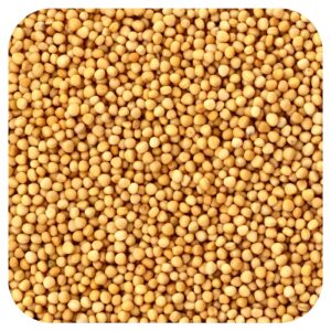 Frontier Co-op Semente de Mostarda Amarela Integral Orgânica 453 g (16 oz)