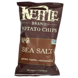 Kettle Foods Batatas Fritas Sal Marinho 141 g (5 oz)