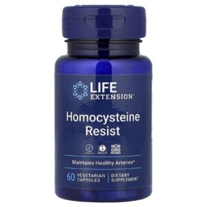 Life Extension Homocysteine Resist 60 Cápsulas Vegetarianas