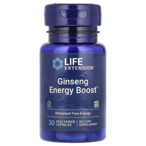Life Extension Ginseng Energy Boost 30 Cápsulas Vegetarianas
