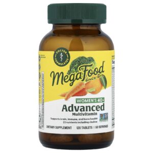 MegaFood Multivitamínico para Mulheres Acima de 40 Anos 120 Comprimidos