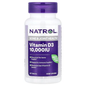 Natrol Vitamina D3 60 Comprimidos