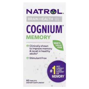Natrol Cognium® Memory 100 mg 60 Comprimidos