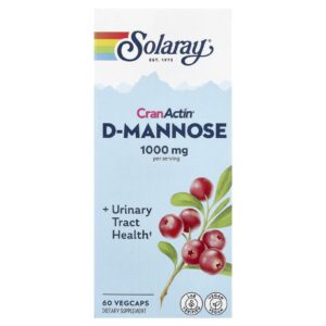 Solaray Dextromanose CranActin® 60 VegCaps