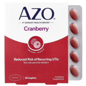 AZO Cranberry Urinary Health 50 Cápsulas