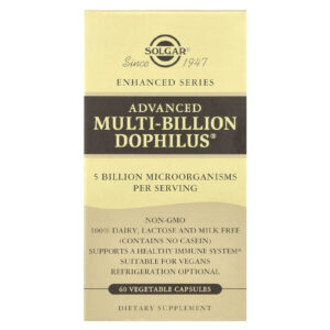 Solgar Advanced Multi-Billion Dophilus® 60 Cápsulas Vegetais