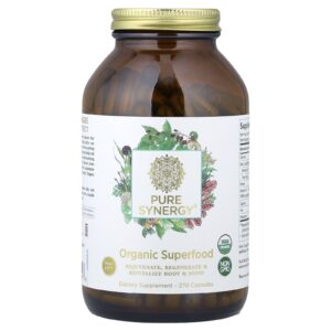 Pure Synergy Superalimento Orgânico 270 Cápsulas