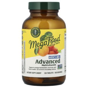 MegaFood Homens Acima de 40 Anos Multivitamínico Avançado 120 Comprimidos