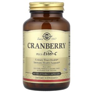 Solgar Cranberry Plus Ester-C® 60 Cápsulas Vegetais