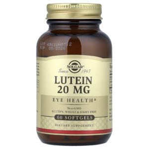 Solgar Luteína 20 mg 60 Cápsulas Softgel