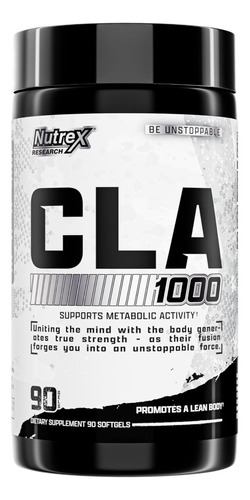 Nutrex Cla 90 Soft Gels Mistura Ativa De Ácido Linoleico