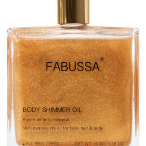 Óleo Body Shimmer Fabussa Hidratante E Iluminador 100ml
