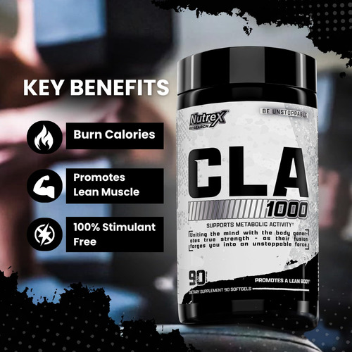Nutrex Cla 90 Soft Gels Mistura Ativa De Ácido Linoleico - Imagem 6