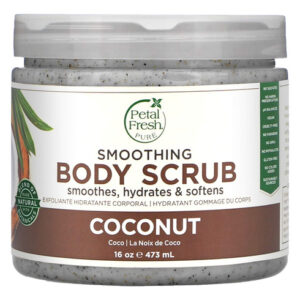 Body Scrub Petal Fresh Coconut Smoothing Body Pudim 480 Ml