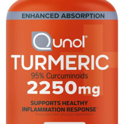 Qunol Turmeric Curcumin With Black Pepper 2250mg Turmeri...