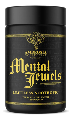 Jóias Mentais De Ambrosia (cápsulas) - Melhorador Cognitivo