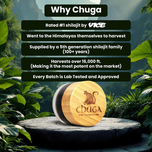 Chuga Pure Himalayan Shilajit Para Homens E Mulheres Shila - Imagem 11