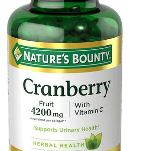 Suplemento De Cranberry Nature Bounty 4200 Mg Com Vitamina C