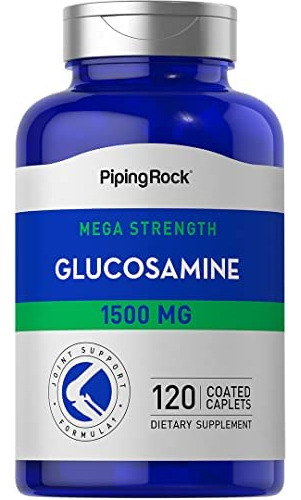 Piping Rock Glucosamina Hcl 1500 Mg 120 Comprimidos - Imagem 9