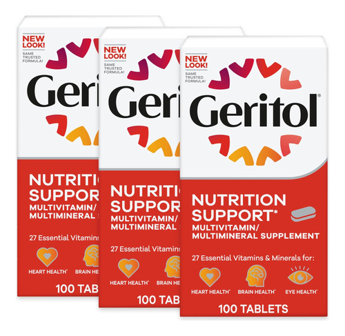 Geritol Suplemento Multivitamínico Contém Vitaminas B C