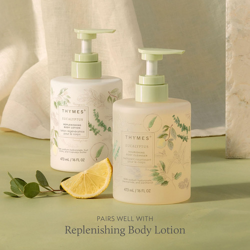 Limpador Corporal Thymes Nourishing Eucalyptus 473ml Com Bom - Imagem 6